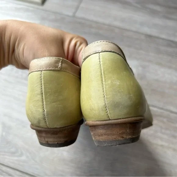 Fidji Lace Up Mary Jane Leather Flats Made in Portugal - Picture 13 of 16